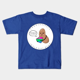 Polysexual Pride: Aggressively Inclusive Bean Kids T-Shirt